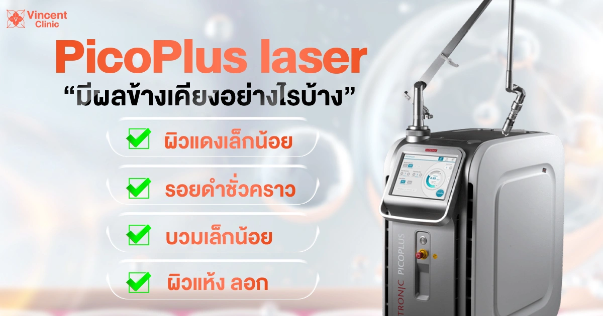 Side effects of Picoplus ผลข้างเคียง picoplus