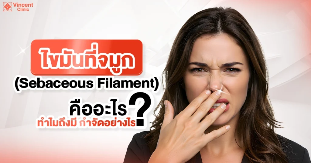 ไขมันที่จมูก คืออะไร