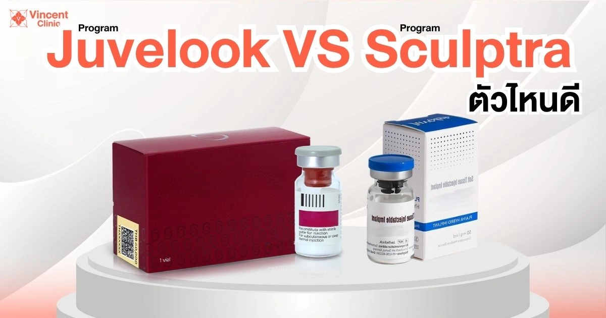 เลือกฉีดตัวไหนดี Juvelook VS Sculptra