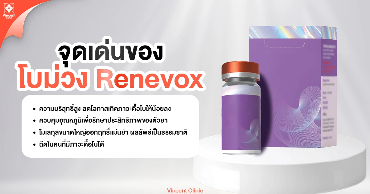 โบม่วง Renevox ดีไหม มีจุดเด่นอะไร?