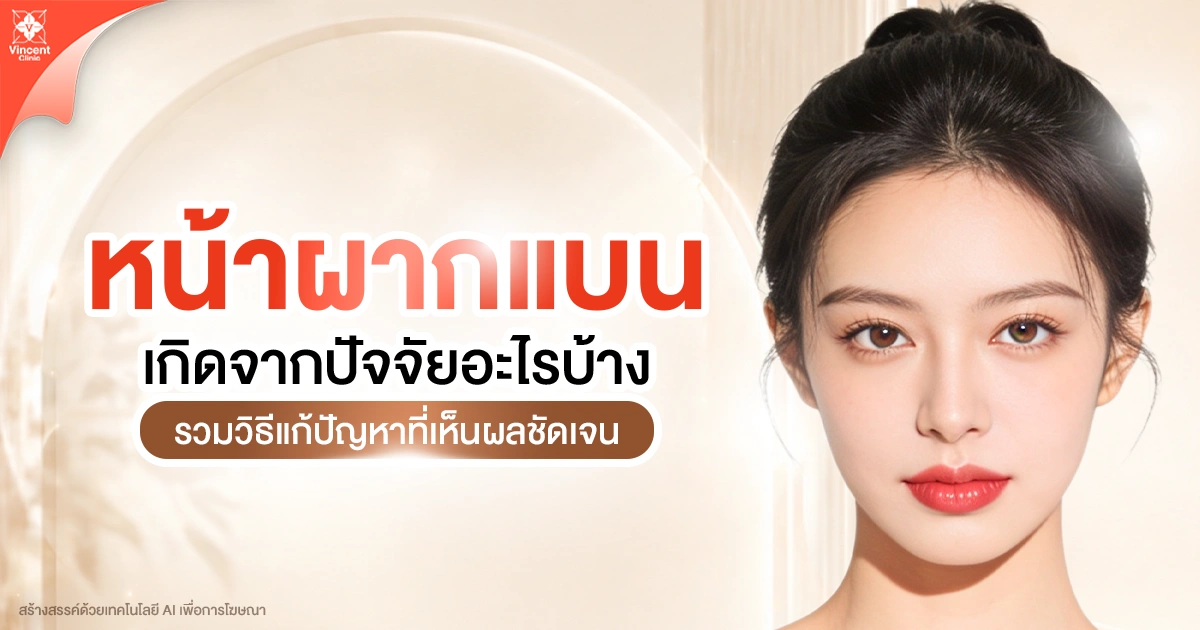 หน้าผากแบน เกิดจากปัจจัยอะไรบ้าง รวมวิธีแก้ปัญหาที่เห็นผลชัดเจน