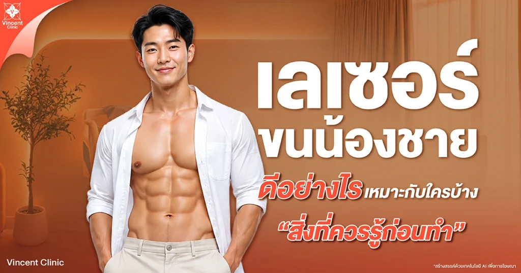 เลเซอร์ขนน้องชาย ดีอย่างไร เหมาะกับใครบ้าง สิ่งที่ควรรู้ก่อนทำ