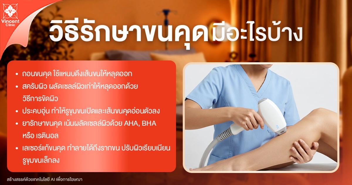 วิธีรักษาขนคุดมีอะไรบ้าง วิธีรักษาขนคุดมีอะไรบ้าง