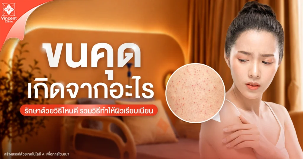 ขนคุด เกิดจากอะไร รักษาด้วยวิธีไหนดี รวมวิธีทำให้ผิวเรียบเนียน