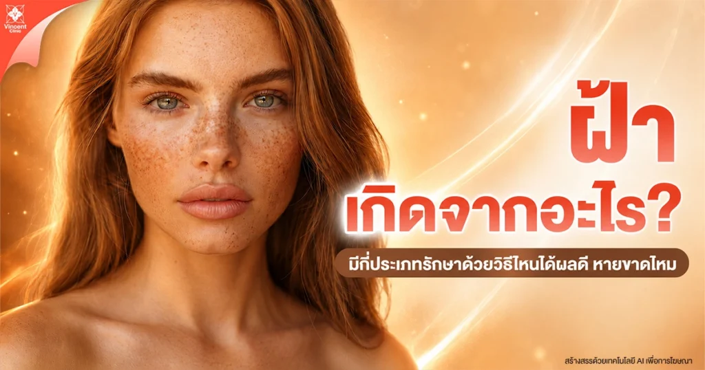 ฝ้า เกิดจากอะไร มีกี่ประเภท รักษาด้วยวิธีไหนได้ผลดี หายขาดไหม