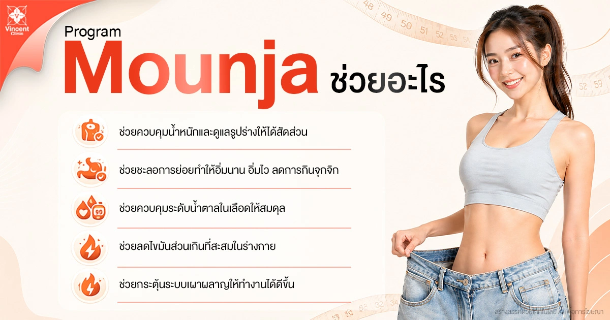 ฉีด Mounjaro ช่วยอะไรบ้าง