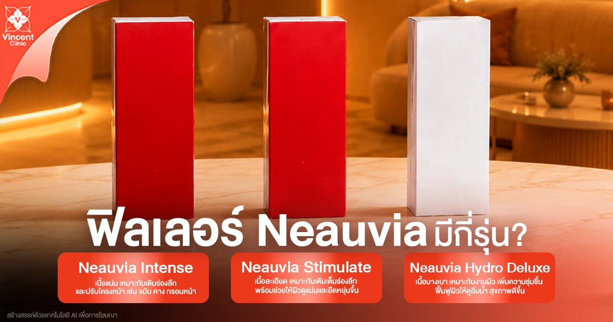 ฟิลเลอร์ Neauvia มีกี่รุ่น
