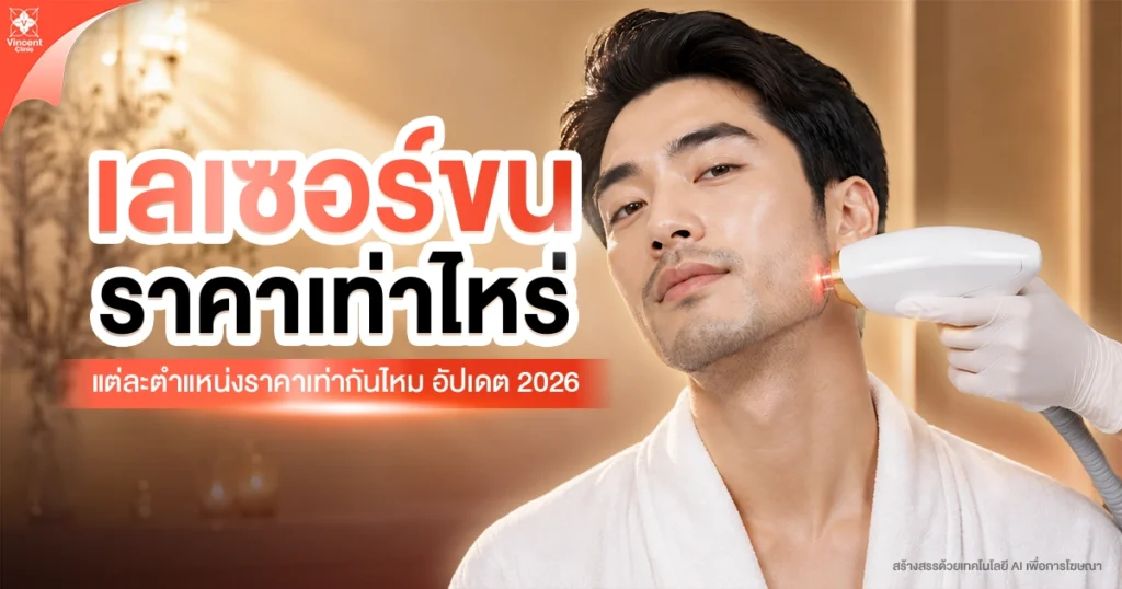 เลเซอร์ขนราคาเท่าไหร่