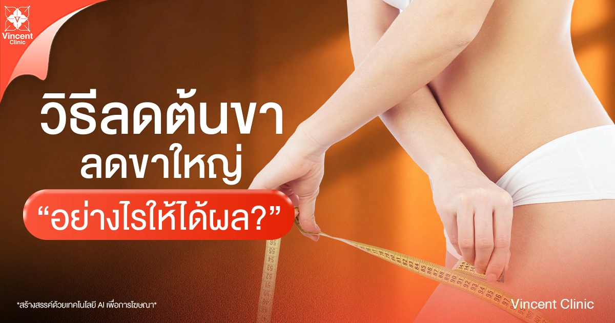 วิธีลดต้นขา ลดขาใหญ่ อย่างไรให้ได้ผล?