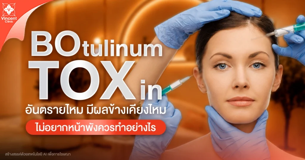 โบท็อกอันตรายไหม มีผลข้างเคียงไหม ไม่อยากหน้าพังควรทำอย่างไร