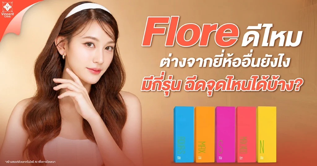 Flore ดีไหม ต่างจากยี่ห้ออื่นยังไง