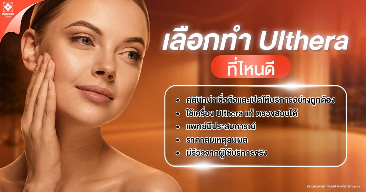 เลือกทำ Ulthera ที่ไหนดี?