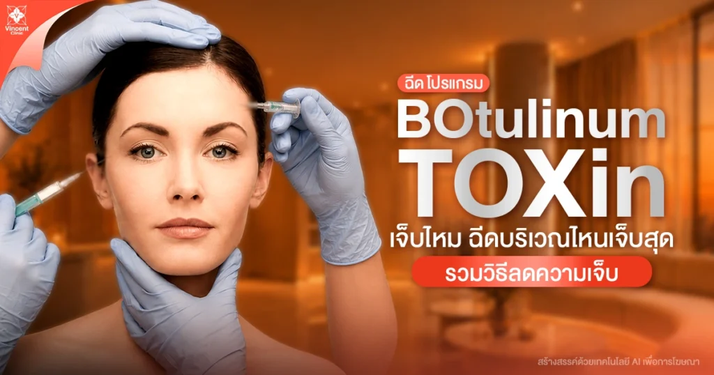 ฉีดโบท็อกเจ็บไหม