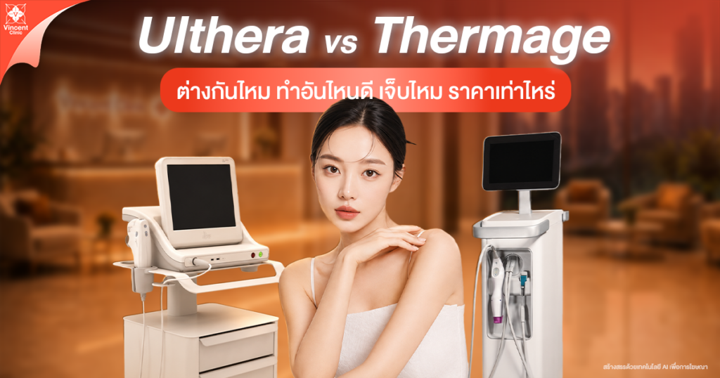 Ulthera vs Thermage ต่างกันไหม