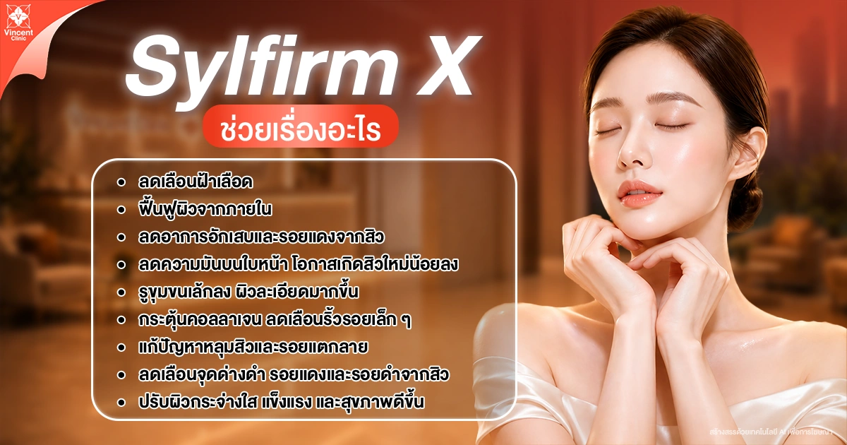 Sylfirm X ช่วยเรื่องอะไร