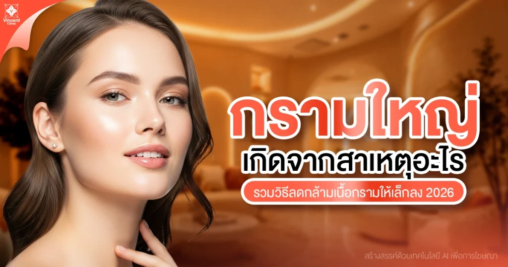 กรามใหญ่ เกิดจากอะไร