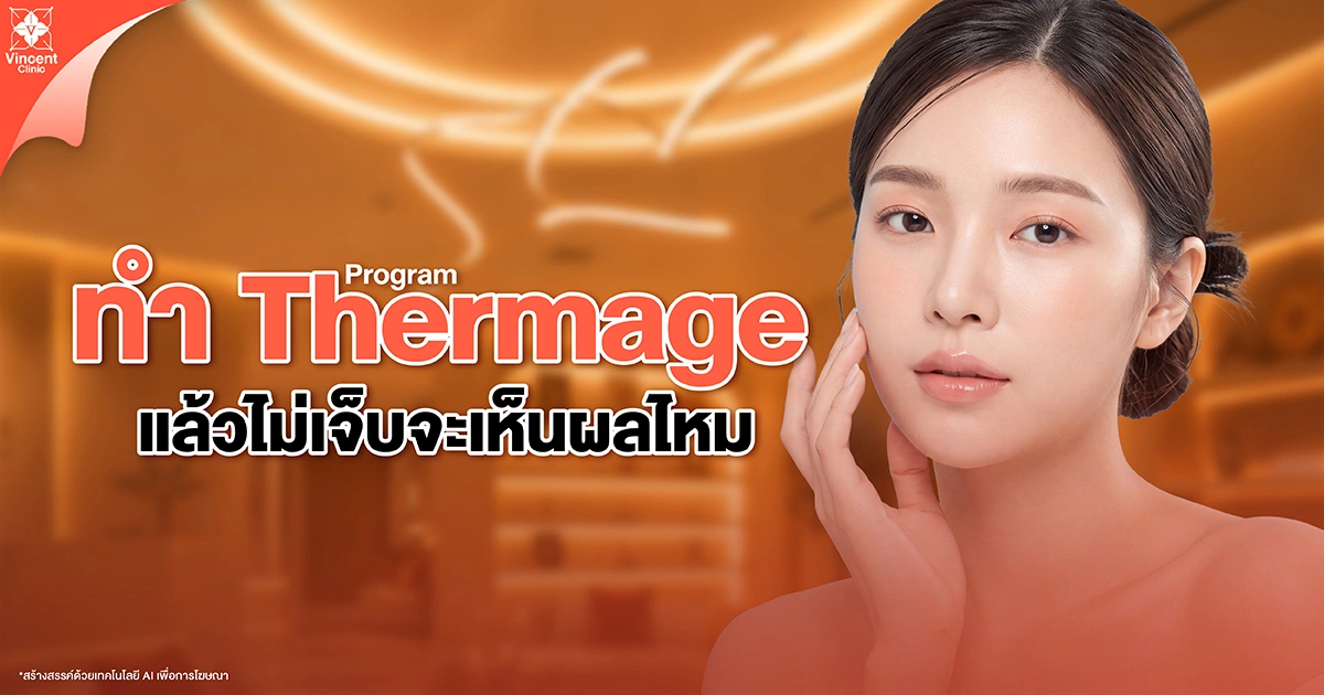 Will Thermage still be effective if it doesn’t hurt during the treatment? ทำ Thermage แล้วไม่เจ็บจะเห็นผลไหม