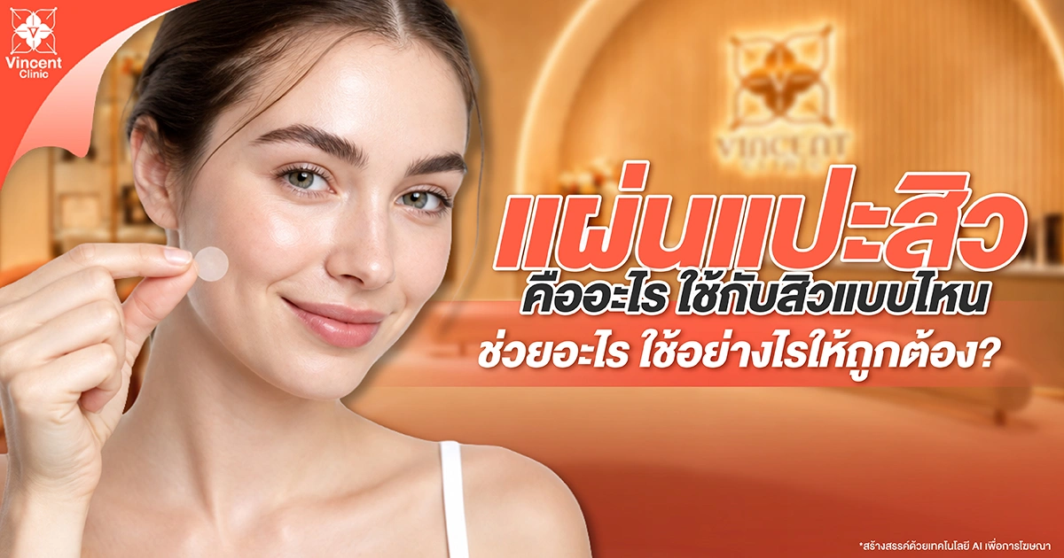 แผ่นแปะสิว คืออะไร