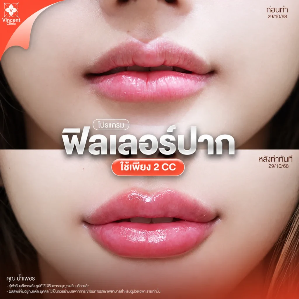 รีวิวฟิลเลอร์ปาก