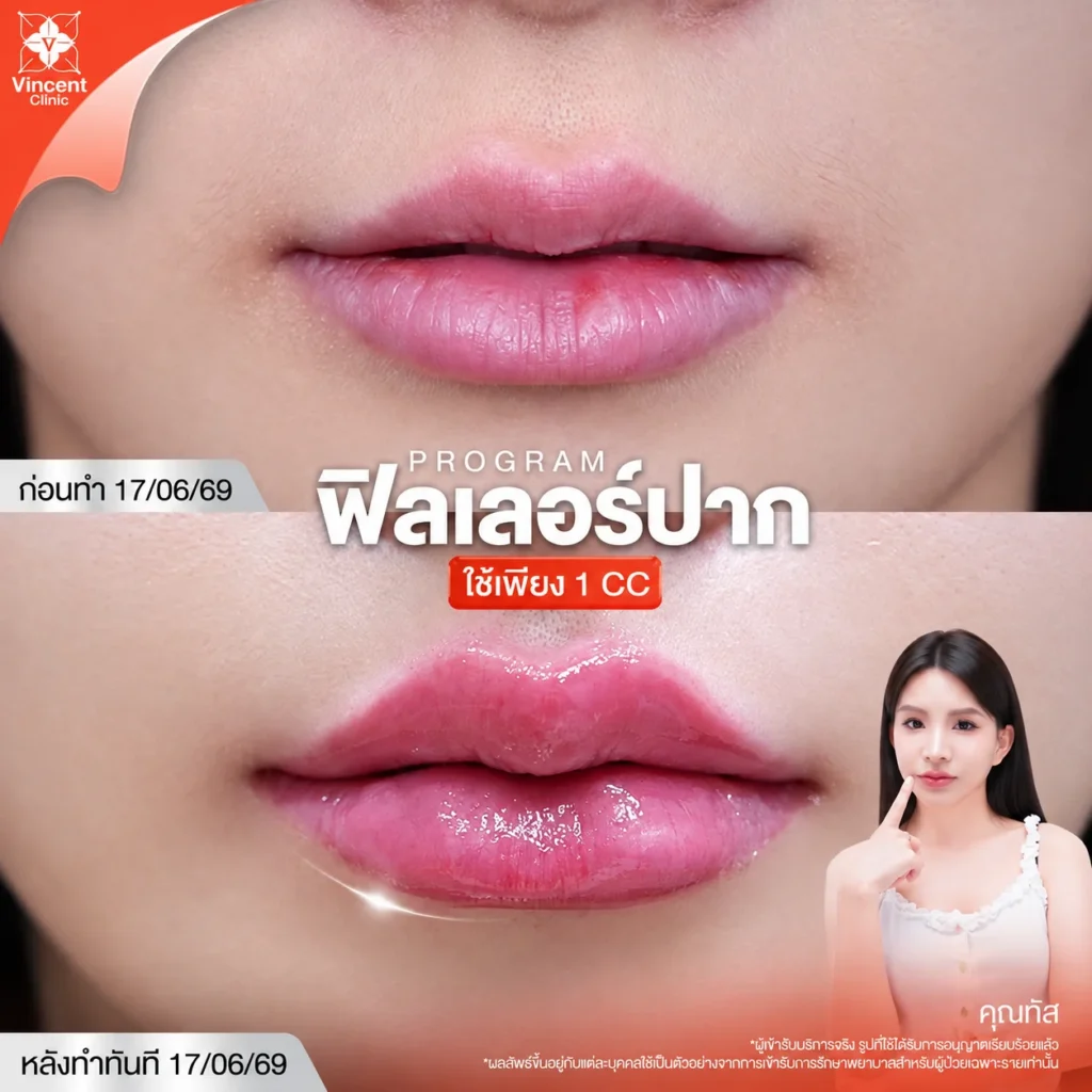 รีวิวฟิลเลอร์ปาก 1ซีซี