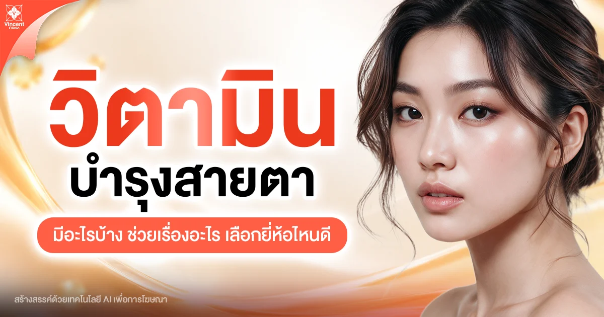 วิตามินบำรุงสายตา มีอะไรบ้าง